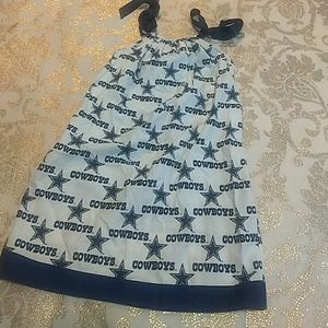 Girls Size 4 Cowboys Dress